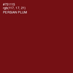 #751115 - Persian Plum Color Image